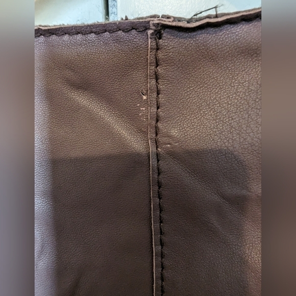 Rebecca Taylor Runway leather mini dress purple sz 4 - Picture 10 of 10